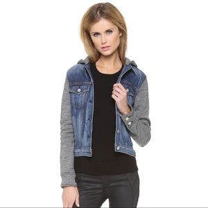 Rag & Bone Jean jacket with hood